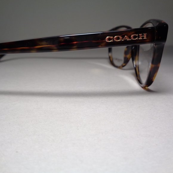 Coach HC6102 Dark Tortoise New Women's Eyeglass Frames Eyeglasses - Picture 9 of 14